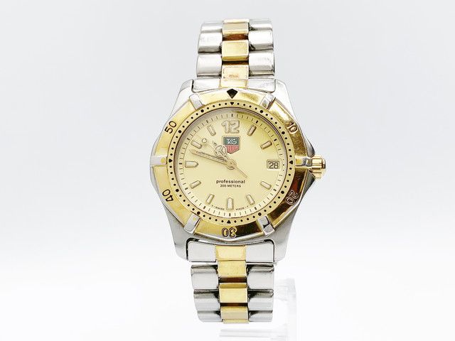 TAG Heuer Professional WK1221 Quartz, unisex — champagne dial — photo 2