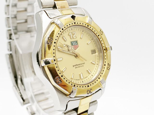 TAG Heuer Professional WK1221 Quartz, unisex — champagne dial — photo 8