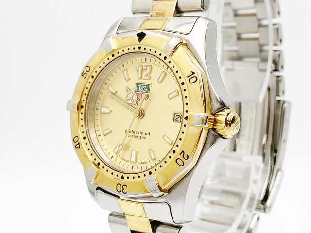 TAG Heuer Professional WK1221 Quartz, unisex — champagne dial — photo 7