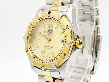 TAG Heuer Professional WK1221 Quartz, unisex — champagne dial — photo 7