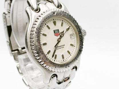 TAG Heuer Professional WG1112-K0 Quartz — white dial — photo 8