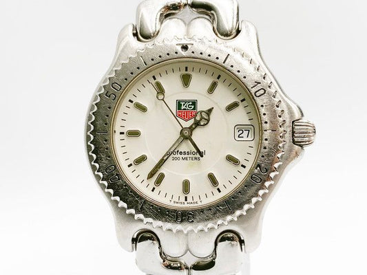 TAG Heuer Professional WG1112-K0 Quartz — white dial