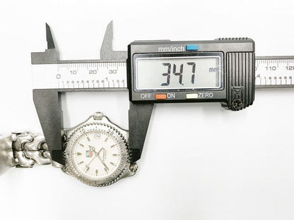 TAG Heuer Professional WG1112-K0 Quartz — white dial — photo 17