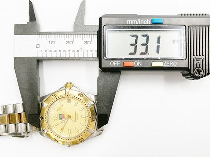 TAG Heuer Professional WK1221 Quartz, unisex — champagne dial — photo 17