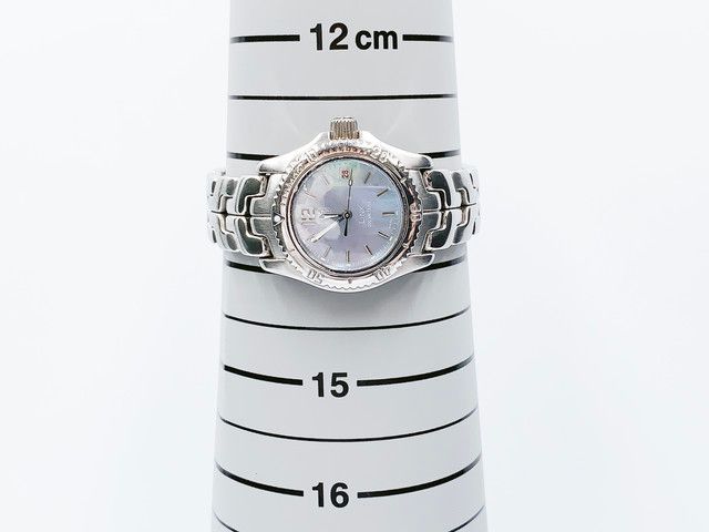 TAG Heuer Link WT141G Quartz, ladies — blue dial — photo 15