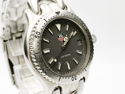 TAG Heuer S/el Professional 200m S99.213M Quartz — grey dial — photo 8