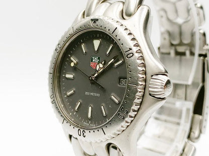 TAG Heuer S/el Professional 200m S99.213M Quartz — grey dial — photo 7