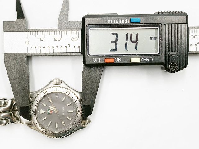 TAG Heuer S/el Professional 200m S99.213M Quartz — grey dial — photo 17
