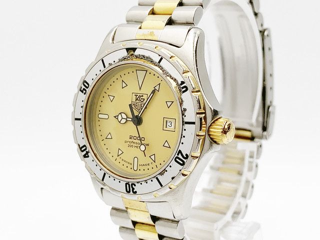 TAG Heuer Professional 974.015 Quartz, ladies — champagne dial — photo 7