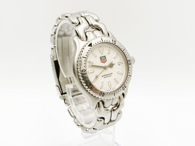 TAG Heuer Professional S99.013 Quartz — white dial — photo 4