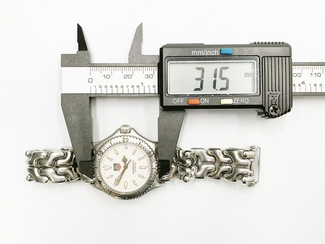 TAG Heuer Professional S99.013 Quartz — white dial — photo 17