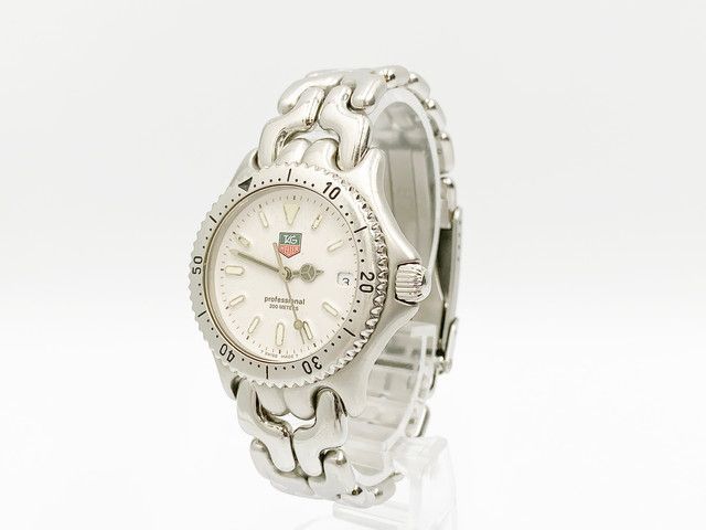 TAG Heuer Professional S99.013 Quartz — white dial — photo 3