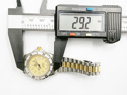 TAG Heuer Professional 974.015 Quartz, ladies — champagne dial — photo 17