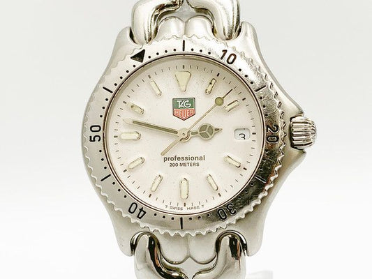 TAG Heuer Professional S99.013 Quartz — white dial