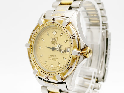 TAG Heuer 2000 Professional 200 Meters 964.013 Quartz — champagne dial
