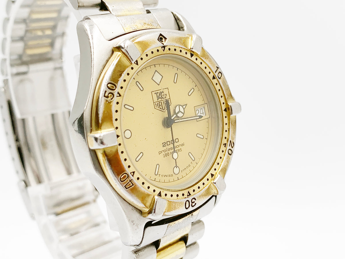 TAG Heuer 2000 Professional 200 Meters 964.013 Quartz — champagne dial