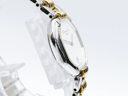 Christian Dior Octagon 48.203 Quartz, ladies — white dial