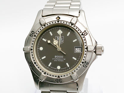 TAG Heuer 2000 962.013 Quartz — grey dial