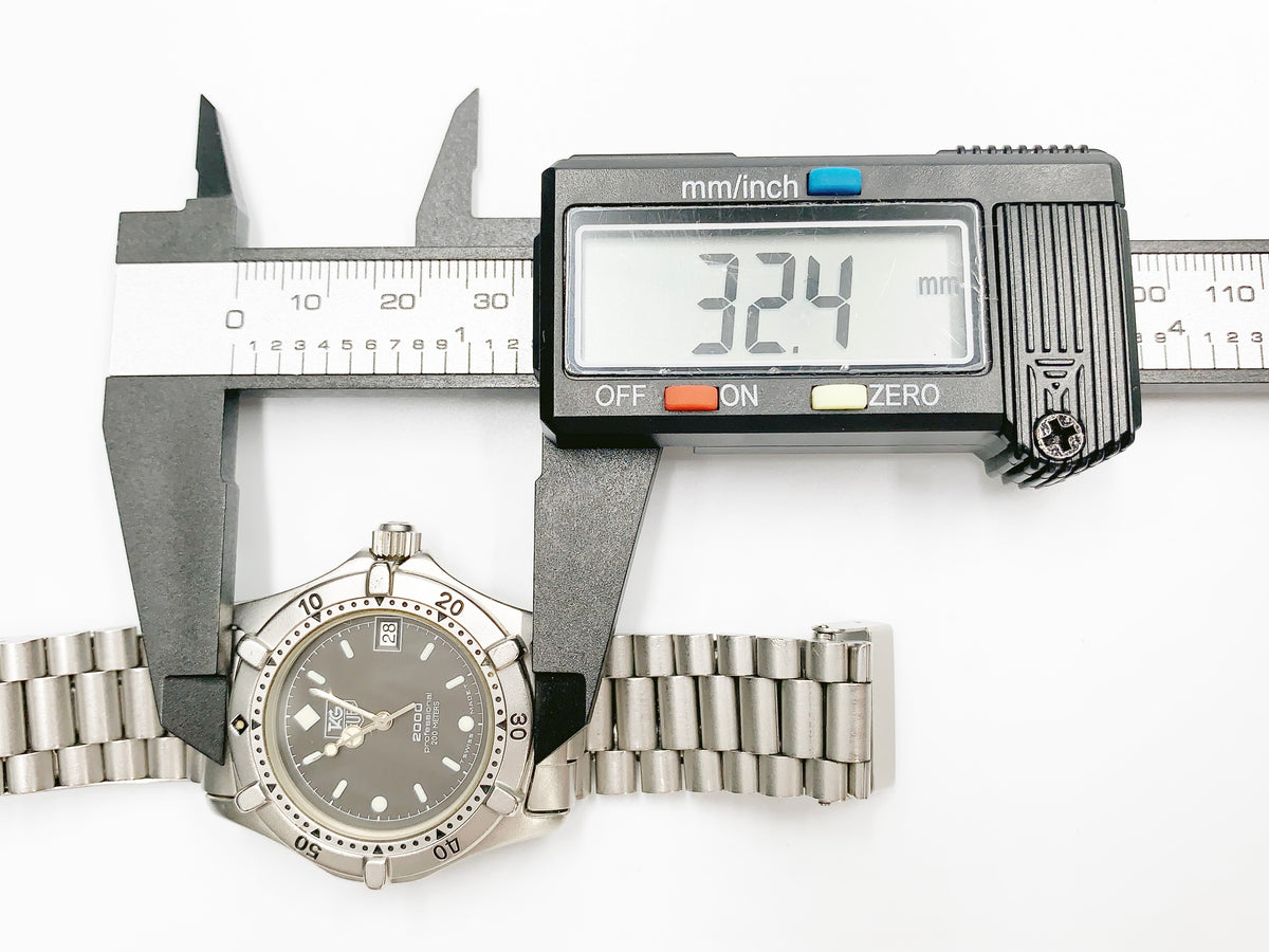 TAG Heuer 2000 962.013 Quartz — grey dial