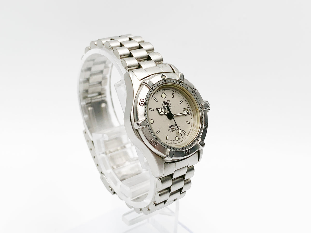 TAG Heuer Professional 962.208 Quartz, ladies — white dial