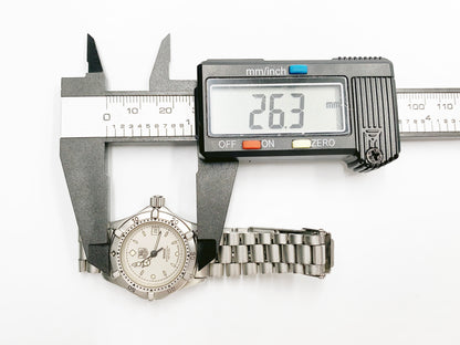 TAG Heuer Professional 962.208 Quartz, ladies — white dial