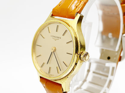 Longines Dress Watch hand-wound, ladies — champagne dial