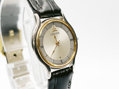 Seiko Credor 8420-0150 Quartz, ladies — champagne dial