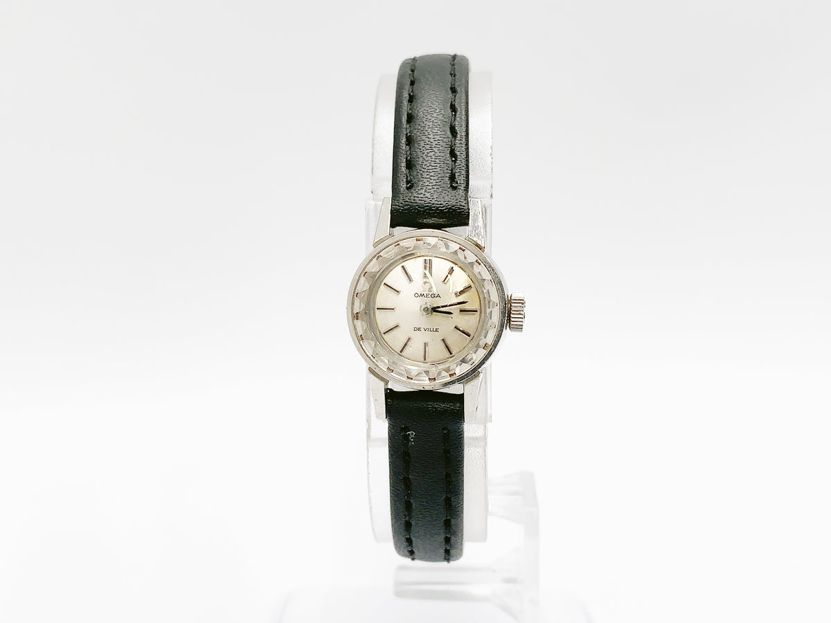 Omega De Ville 511.166 hand-wound, ladies — silver dial