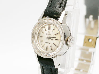 Omega De Ville 511.166 hand-wound, ladies — silver dial
