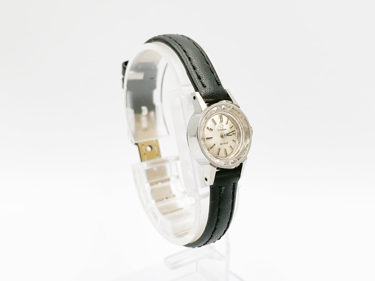Omega De Ville 511.166 hand-wound, ladies — silver dial