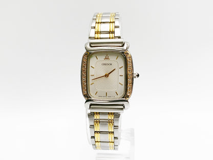 Seiko Credor 5A70-5470 Quartz, ladies — silver dial