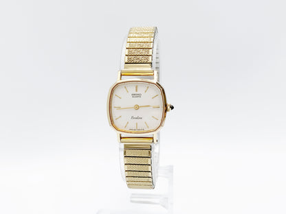 Seiko Exceline 1221-5350 Quartz, ladies — white dial