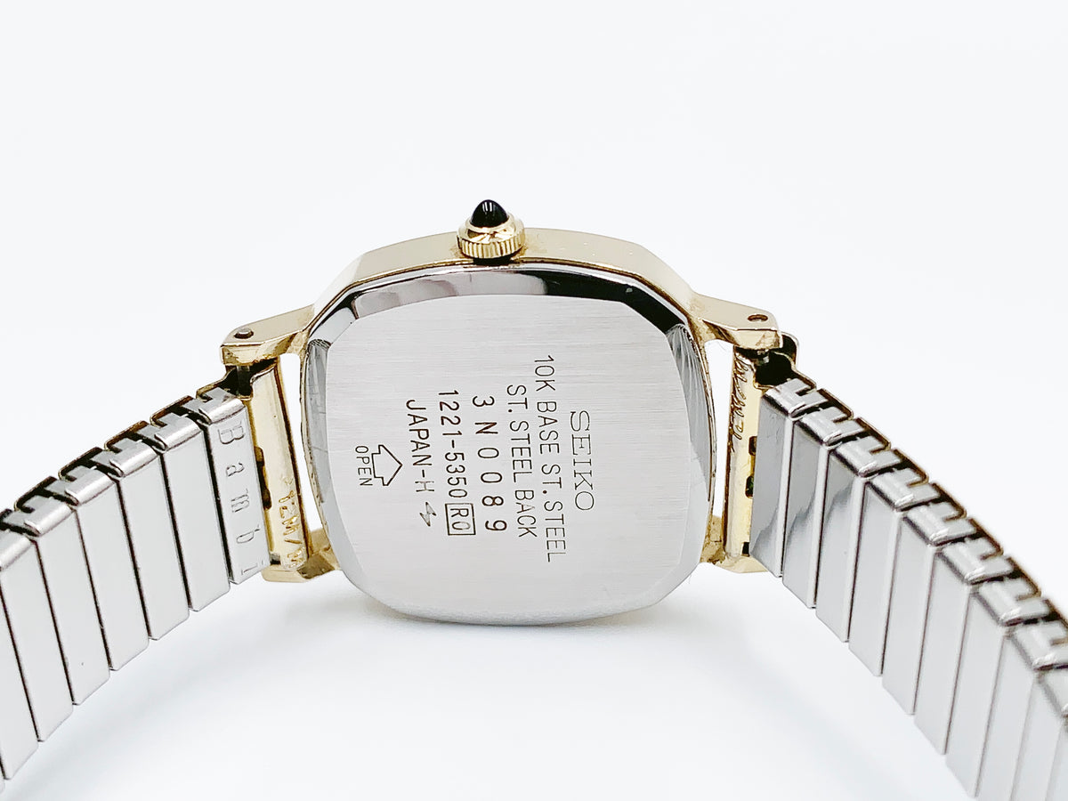 Seiko Exceline 1221-5350 Quartz, ladies — white dial