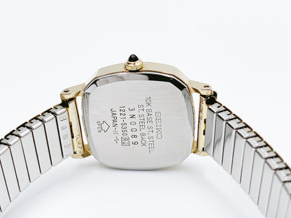 Seiko Exceline 1221-5350 Quartz, ladies — white dial