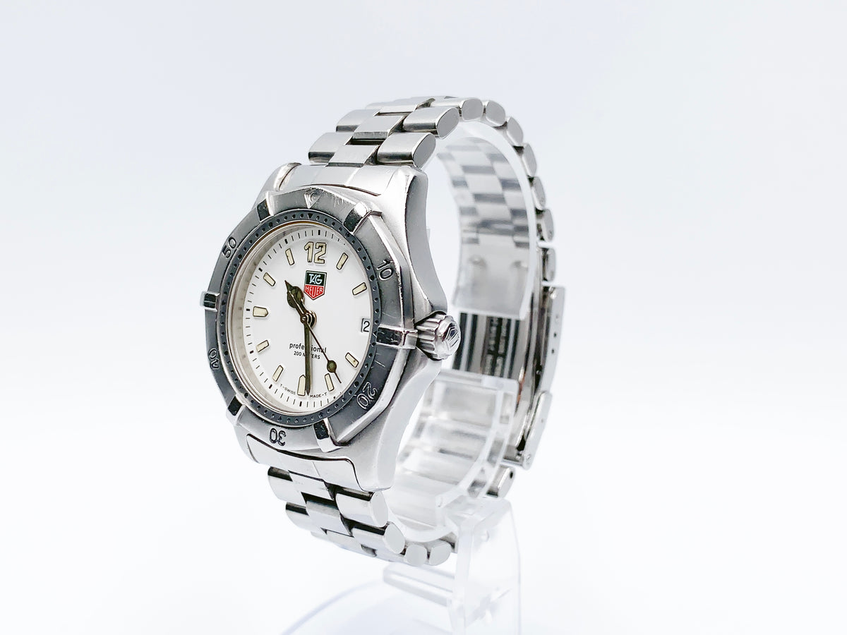 TAG Heuer Professional 2000 WK1211 Quartz — white dial