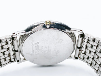 Seiko Credor 2F70-0290 Quartz — silver dial