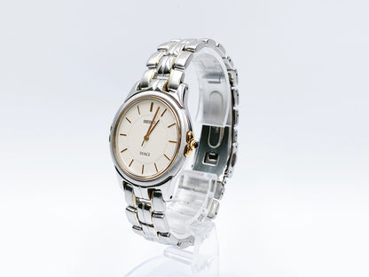 Seiko Dolce 8J41-6140 Quartz — white dial