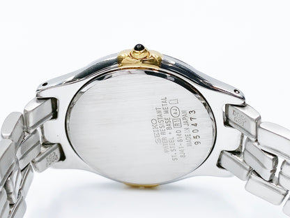 Seiko Dolce 8J41-6140 Quartz — white dial