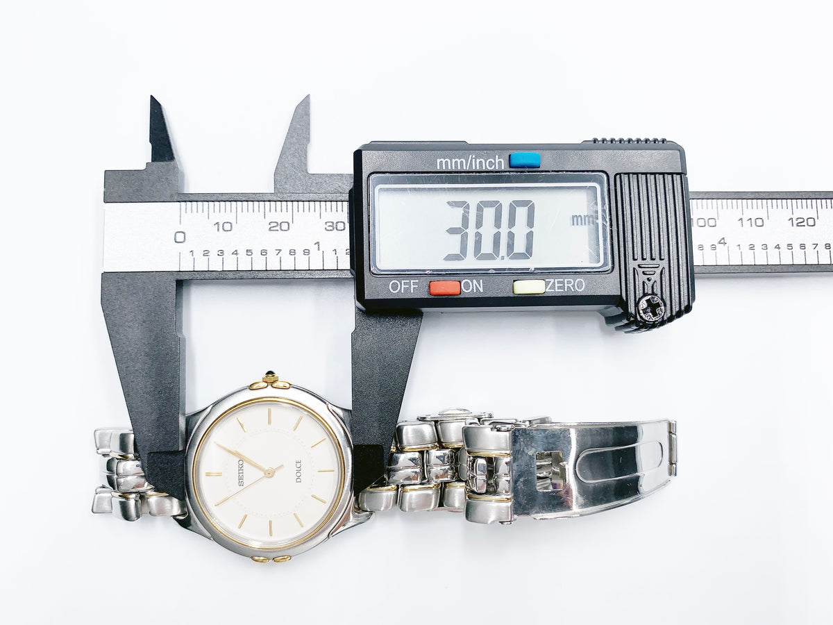 Seiko Dolce 8J41-6140 Quartz — white dial
