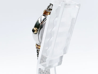 Seiko Credor 1F70-0100 Quartz, ladies — silver dial