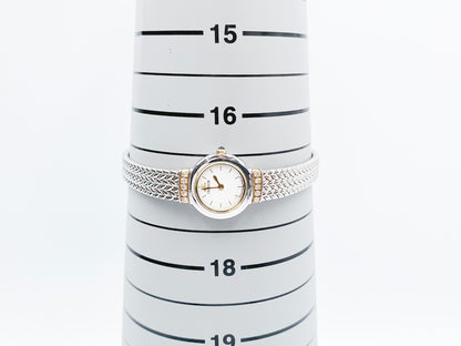 Seiko Credor 1F70-0100 Quartz, ladies — silver dial