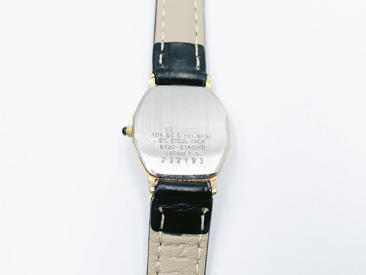 Seiko Exceline 8420-5780 Quartz, ladies — champagne dial
