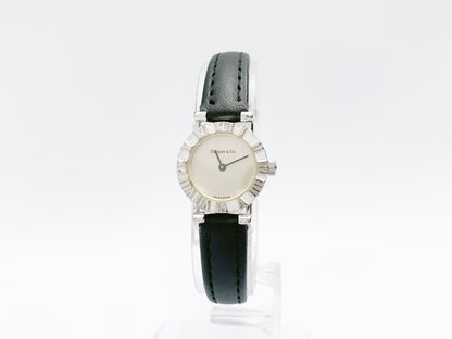 Tiffany & Co. Atlas S0640 Quartz, ladies — white dial