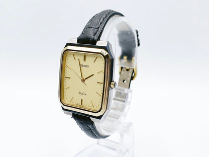 Seiko Dolce 5E31-5B0A Quartz — champagne dial