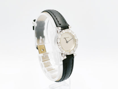 Tiffany & Co. Atlas S0640 Quartz, ladies — white dial