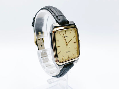 Seiko Dolce 5E31-5B0A Quartz — champagne dial