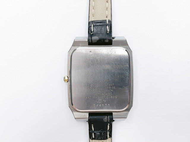 Seiko Dolce 5E31-5B0A Quartz — champagne dial