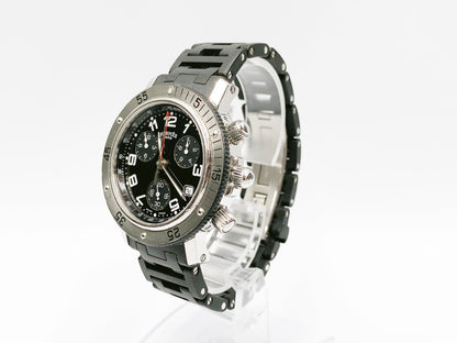 Hermes Clipper Chronograph CL2.915 Quartz — black dial
