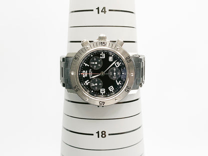Hermes Clipper Chronograph CL2.915 Quartz — black dial