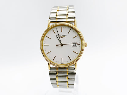 Longines L4.636.2 Quartz — white dial